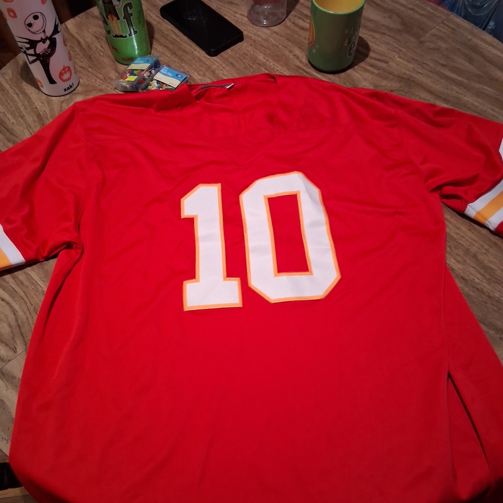 NFL Red and White Men's Jersey
